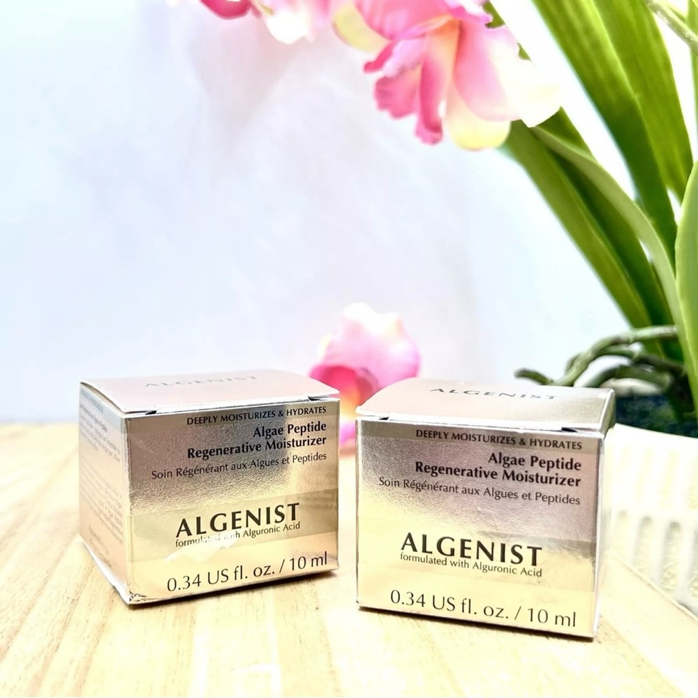 1pc ALGENIST Algae Peptide Regenerative Moisturizer 0.34 oz/10mL TRAVEL SIZE